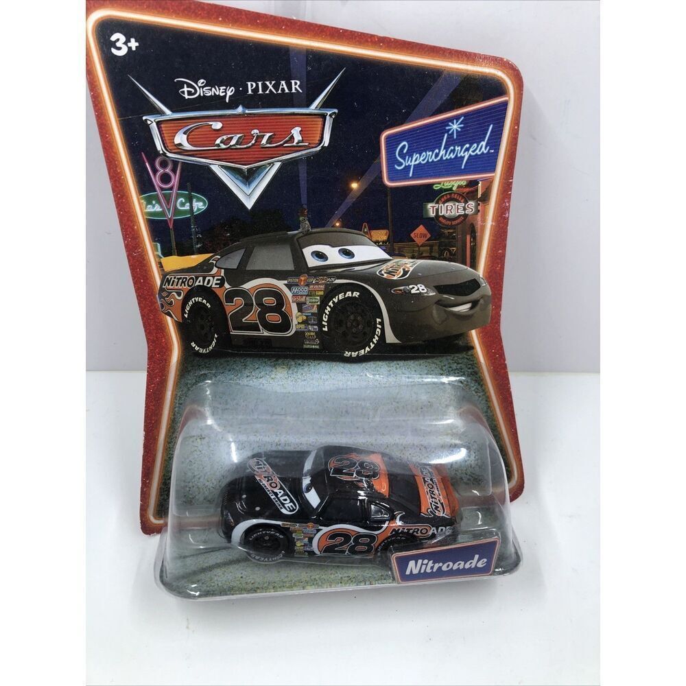 Disney Pixar Cars Supercharged Nitroade Die-Cast L5263 Piston Cup Race Car - Picture 2 of 11